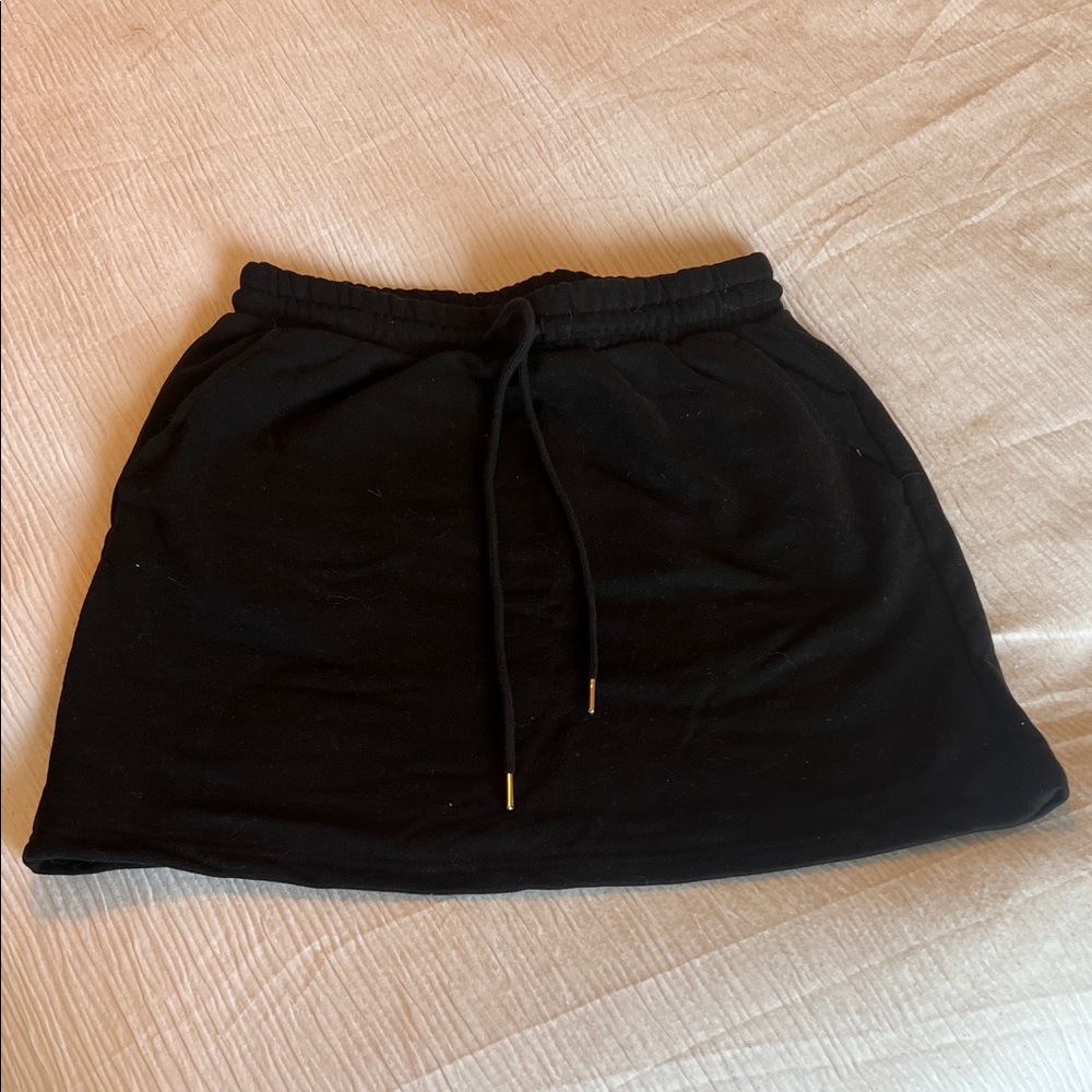 SHEIN Black A-Line Skirt